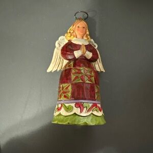 Jim Shore Heartwood Creek angel retired 4”